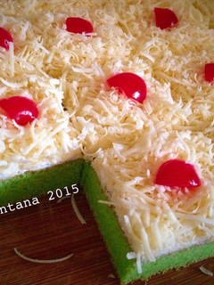 Foto resep Cake potong pandan