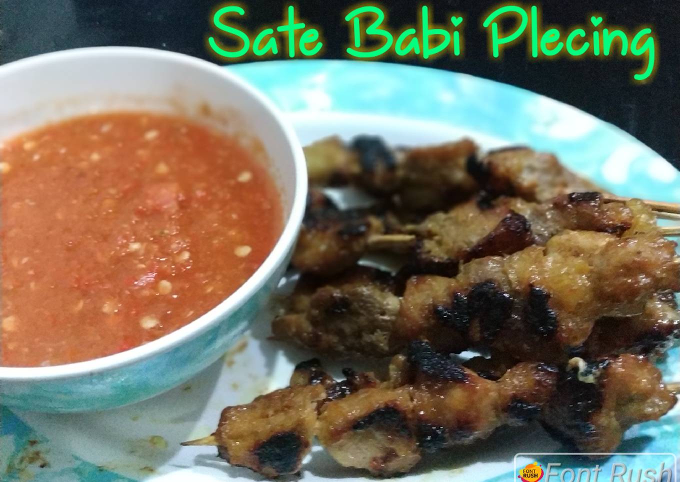 Sate Babi Plecing