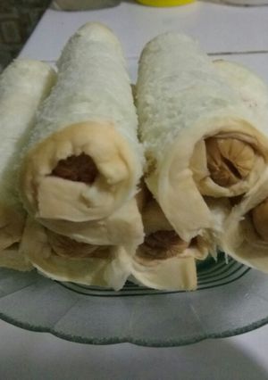 Foto resep 3. Sandwich Gulung Sosis🤗