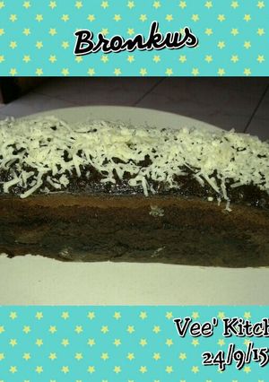 Foto resep Brownies kukus keju
