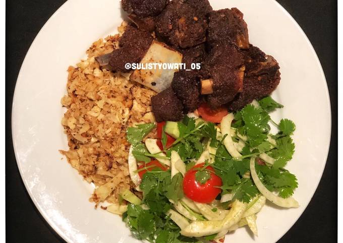 Resep Kebab And Cauliflower Rice (kembang kol), Lezat Sekali
