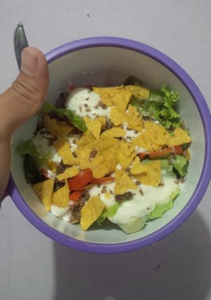 Foto resep Salad Nachos 