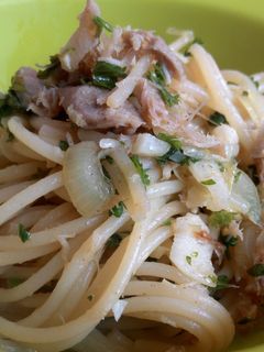 Foto resep Spaghetti Tuna Homemade