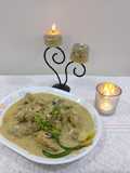 Shahi white chicken creamy qorma
