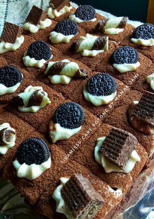 Foto resep Tiramisu cake potong