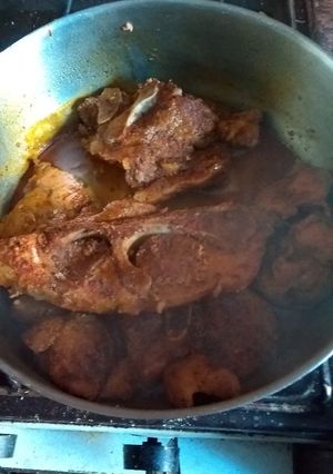 Una foto de Bocado de cerdo a la olla