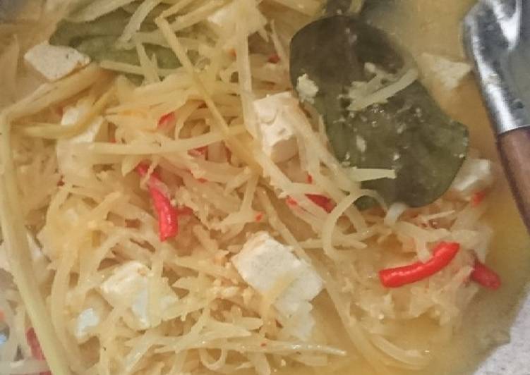 Sambal goreng paya muda