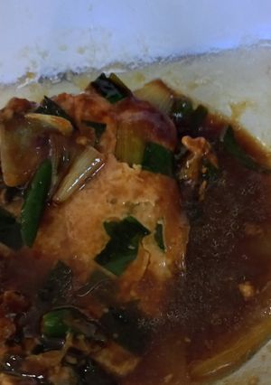 Foto resep Telor ceplok saus tiram