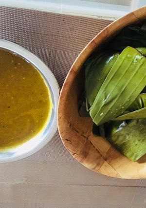 Una foto de Tamales de acelga