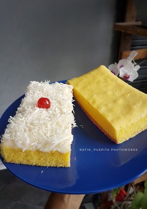 Foto resep Bolu susu vanilla kukus