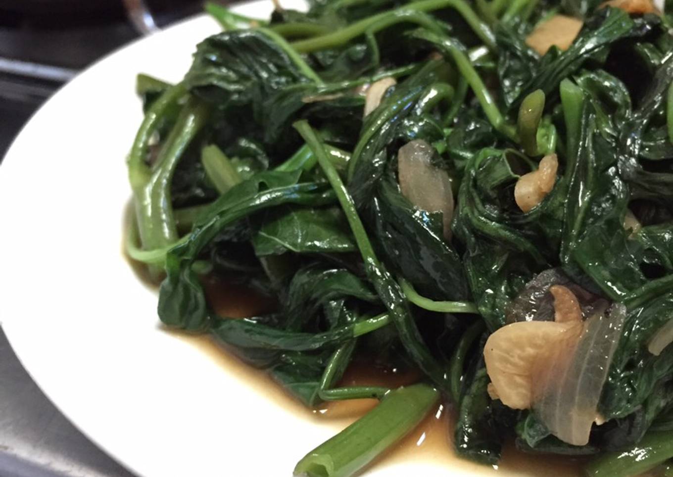 (Week40) Tumis Bayam dan Kangkung
