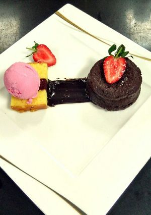 Foto resep Chocolate lava cake