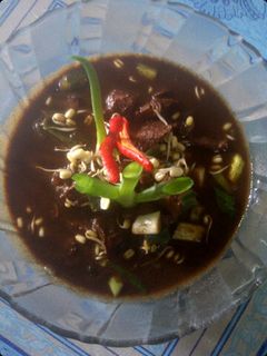 Foto resep rawon pedas ala gwe