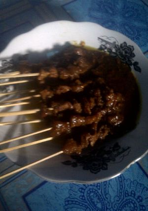 Foto resep SATE SAPI PRAKTIS TANPA BAKAR