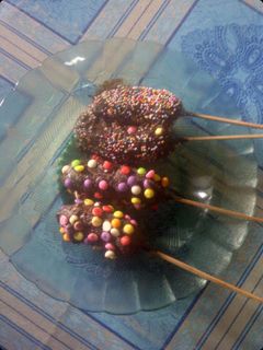 Foto resep es sate piscok choco chip