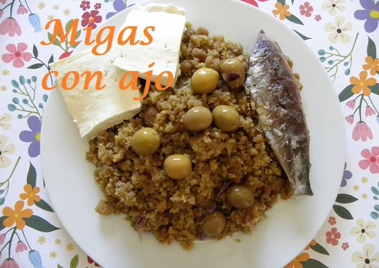Migas con ajo