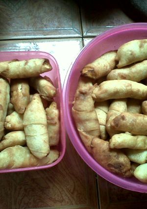 Foto resep pisang molen