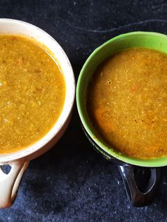 টমেটো কর্ণ স্যুপ (tomato corn soup recipe in Bengali) রেসিপির প্রধান ছবি