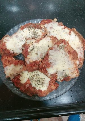Una foto de Milanesa a la napolitana