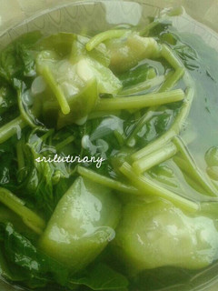 Foto resep Sayur bening oyong