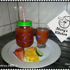 A picture of Mixed fruit drink.