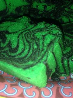Foto resep bolu kukus pandan coklat