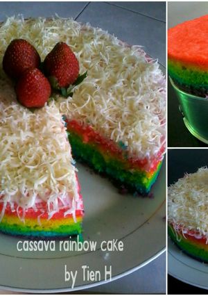 Foto resep Bolu Kukus Singkong Rainbow 