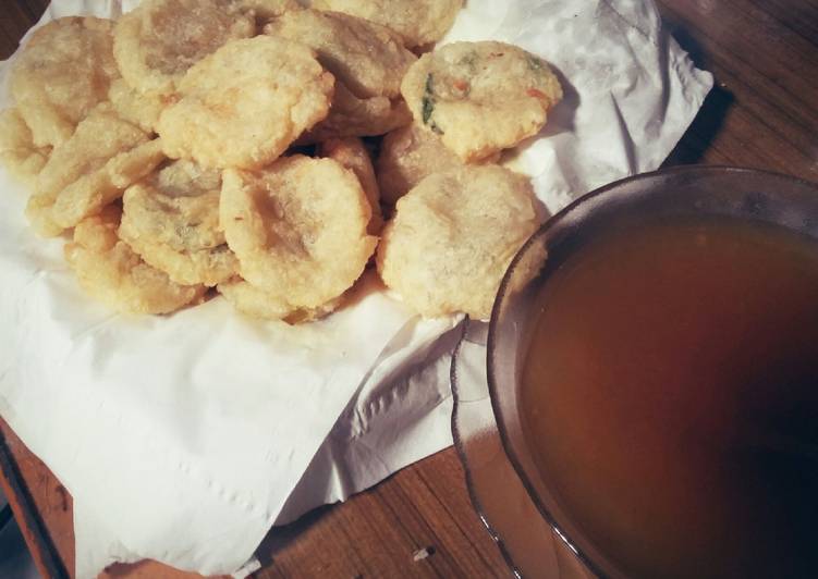 Resep Cireng with kuah asam jawa handmade 😄😄😄 yang Enak Banget