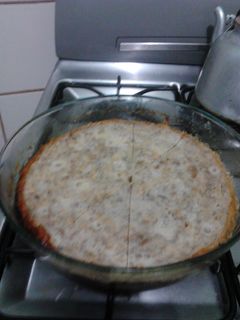 Una foto de Púdin o budín de plátano