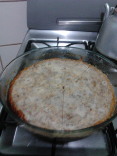Una foto de Púdin o budín de plátano