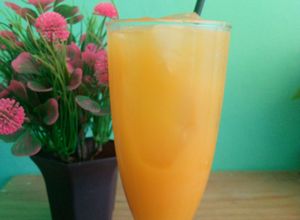 Foto resep Jus Jeruk mix Nanas madu