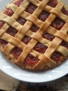 Una foto de Pasta frola de membrillo