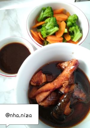 Foto resep Salmon teriyaki