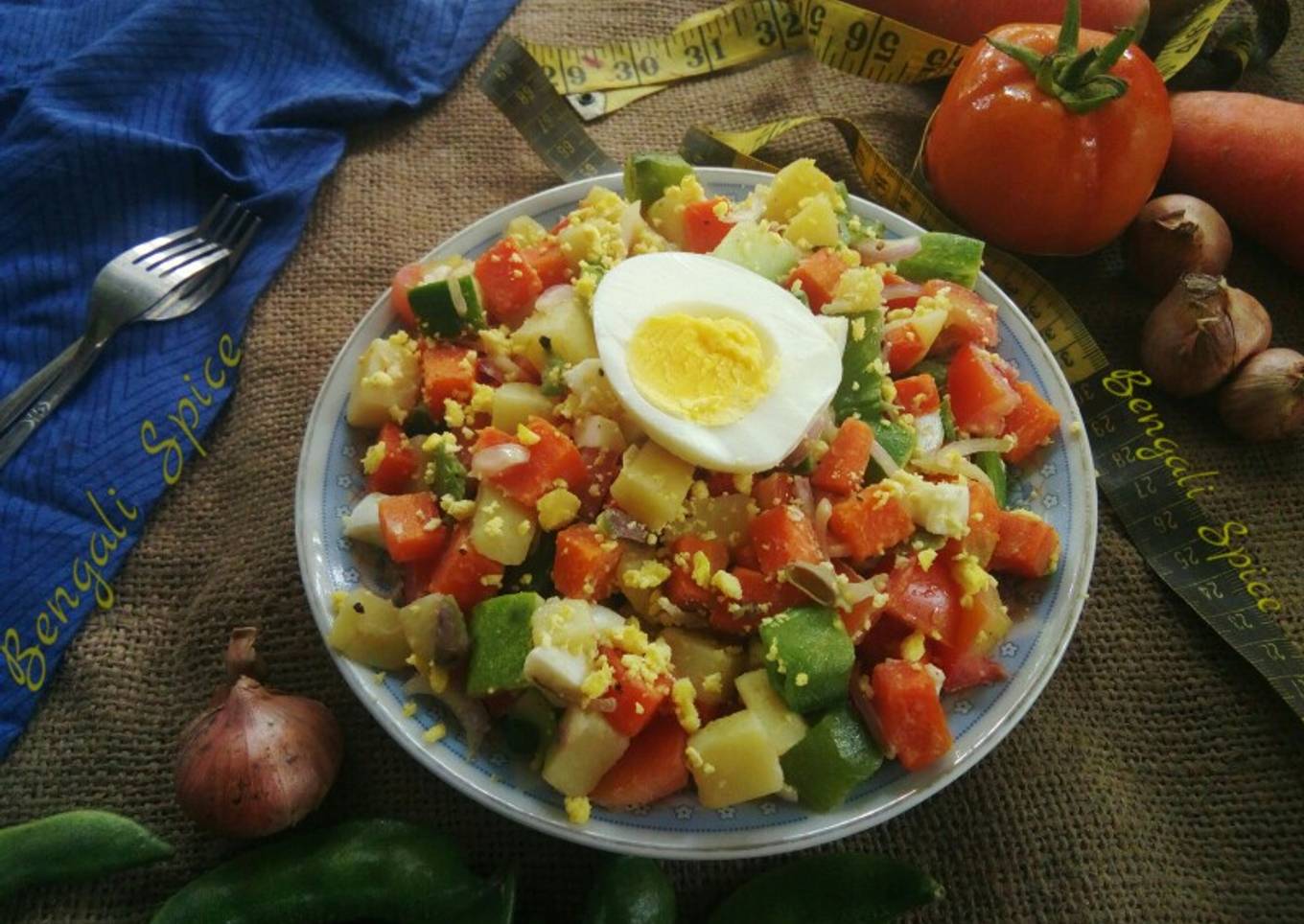 Useful fitness salad 🍲: