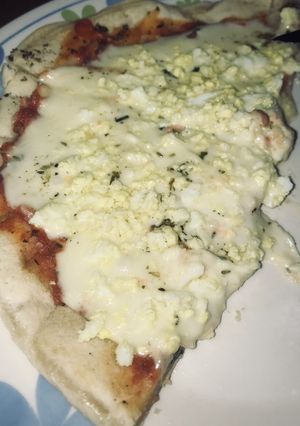 Una foto de Pizza en sartén fácil🍕