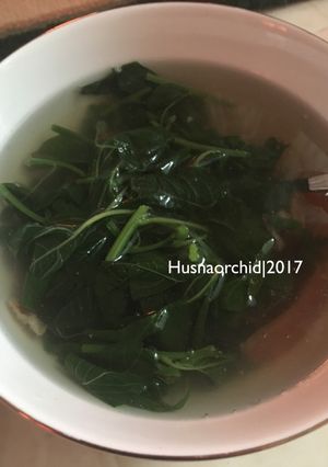 Foto resep Sayur bayam