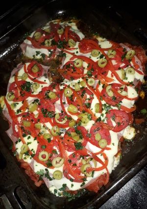 Una foto de Matambre a la pizza con papas