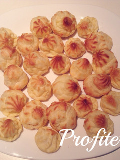 Una foto de Profiteroles Masa Bomba