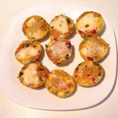 Una foto de Muffins Salados de Vegetales