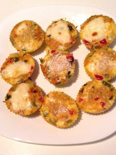 Una foto de Muffins Salados de Vegetales