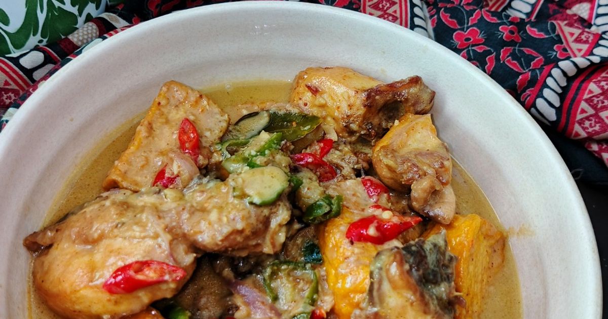 Opor Ayam Tahu Bumbu Mix