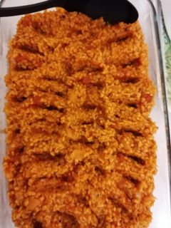 صورة لوصفة برغل على بندورة