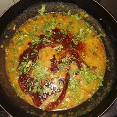 Dhaba style tadka dal A picture of Dhaba style tadka dal.