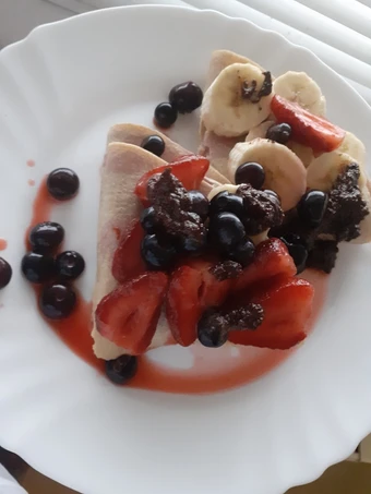 Recipe Healthy-protein pancakes with chocholate🍫🍫🥞 the Perfect So Delicious