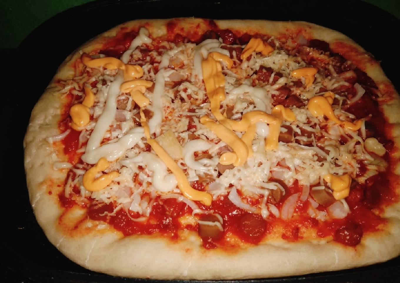 Pizza teflon super simple