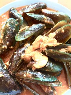 Foto resep Kerang Hijau Saus Padang