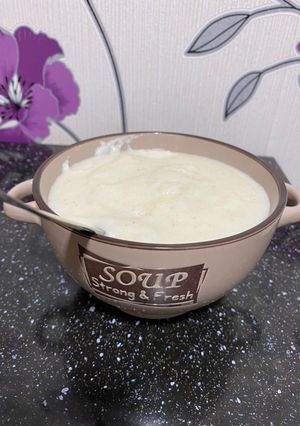 O poză a rețetei Griș cu lapte.