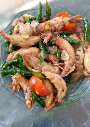Foto resep Cumi asin cabe ijo
