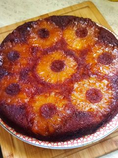 Une photo de Gâteaux renversé à l'ananas