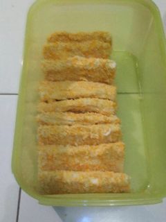 Foto resep Roti goreng isi telur+sosis+mayo